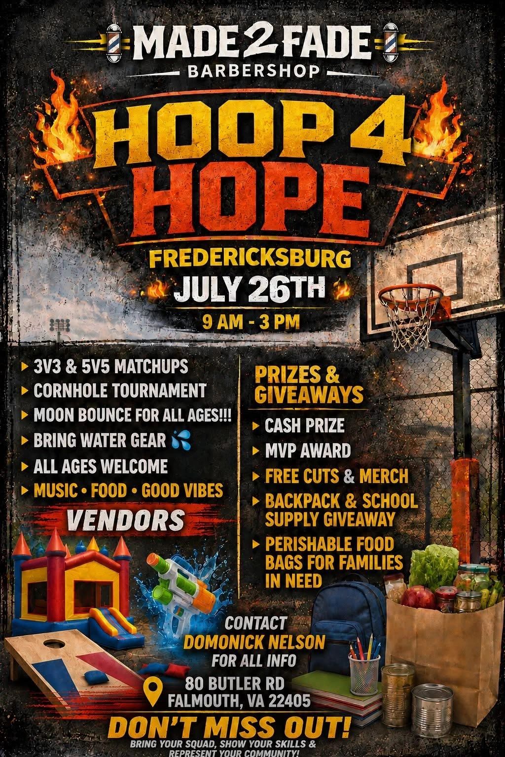 Hoop 4 Hope Basketball Tournament